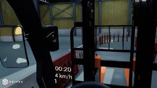 VR Forklift training [upl. by Shafer]