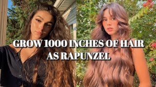 ⚠️WARNING⚠️This is the most intense hair subliminal everGrow 1000 inches long hair as Rapunzel [upl. by Nnahaid249]