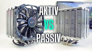 Aktive vs Passive Kühlung  PC BASICS 2 [upl. by Ahtabbat]