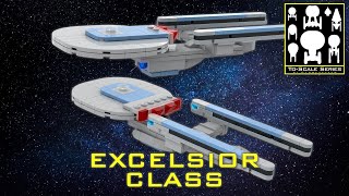 Excelsior Class Lego Star Trek [upl. by Stanislaw]