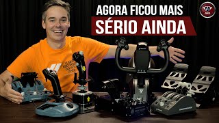 NOVOS EQUIPAMENTOS para o SIMULADOR DE VOO  SUPER UNBOXING [upl. by Phina]