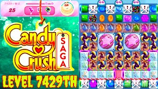 Level 7429th Candy Crush Saga Live Streaming On YouTube By Sankat Mochan Vlogs [upl. by Acirrehs]