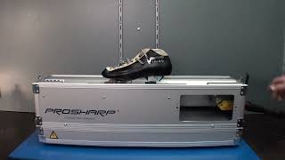 Noren Slijpen met de ProSharp SkatePal Pro 3 Long Schaatsenslijpmachine [upl. by Bayly]