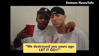 Obie Trice Respond To Benzino Crying About Eminem Beef [upl. by Aicertap]