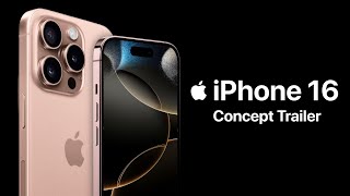 iPhone 16 Pro Max Concept 3D Trailer by DrTech [upl. by Annuahs]