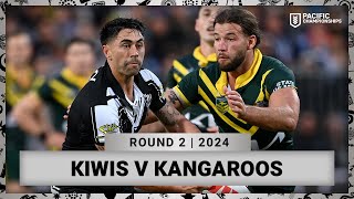 Pacific Championships 2024  New Zealand Kiwis v Australian Kangaroos  Full Match Replay [upl. by Nidroj]