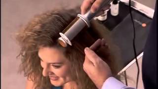 Glomail  Instyler Rotating Hot Iron Straightening and Styling Curly Hair [upl. by Tiraj]