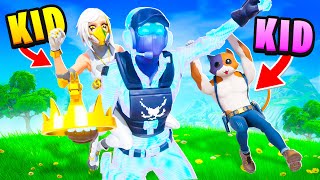 Meet The Cutest Fortnite Duo random squads [upl. by Aiet]