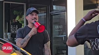 Jax Taylor Tells Crowd That He Never Sees Ariana Madix Sandwich Shop Open And How Expensive It Costs [upl. by Eleik988]