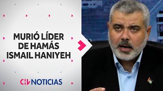 MURIÓ LÍDER DE HAMÁS Ismail Haniyeh Fue durante un ataque en Teherán [upl. by Pomfret120]