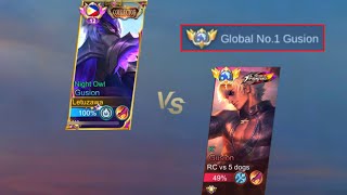 LETUZAWA vs FORMER GLOBAL GUSION 🔥1v1  WHO WIN [upl. by Niliac]