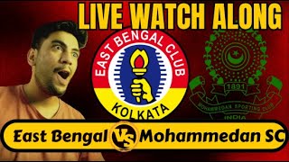 Live East Bengal vs Mohammedan SC [upl. by Anaihs]