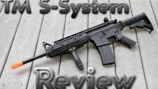 Tokyo Marui M4 SSystem Review 2012 [upl. by Nnawtna207]