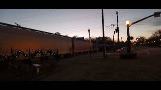 CSXT L253 crosses north main street [upl. by Photima]