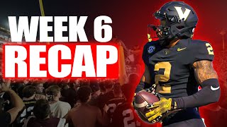 COLLEGE FOOTBALL WEEK 6 RECAP [upl. by Tooley490]