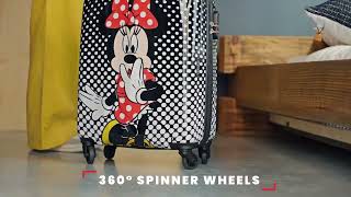 American Tourister Disney Legends Dots Mini Mouse  Bagageonline [upl. by Eillas]