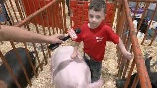 Throwback to the 2022 Kentucky State Fair  Keith Learns How to Properly Show A Pig [upl. by Herminia]