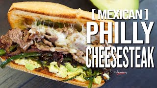 Mexican Philly Cheesesteak  SAM THE COOKING GUY [upl. by Jessey673]