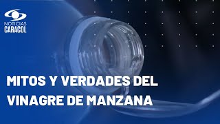 ¿Tiene beneficios tomar vinagre de manzana en ayunas [upl. by Francie]