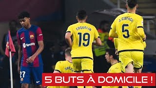 Le Barça prend une manita à domicile par Villarreal [upl. by Ramona663]