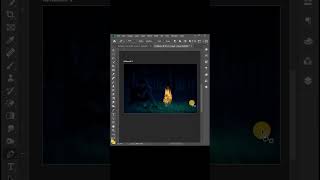 Realistic Fire effect adobe photoshop tutorial photoshop [upl. by Nahtanod]