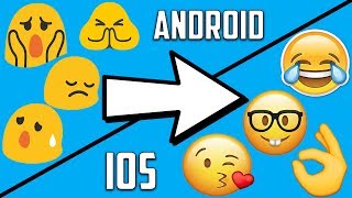 How to get IOS emojis on ANY Android device  QUICK AND EASY LATEST METHOD [upl. by Mixie]