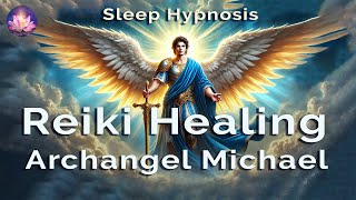 Guided Reiki Healing While You Sleep By Archangel Michael 🩵 Guided Meditation 432Hz Binaural Beats [upl. by Georgianna579]