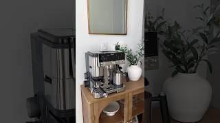 Setting up my new espresso machine ☕️ espresso coffee asmr satisfying latte unboxing kitchen [upl. by Kachine]