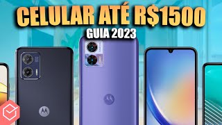 Qual MELHOR CELULAR CUSTO BENEFÍCIO até R1500 para FINAL DO ANO e 2024  5 OPÇÕES boas e baratas [upl. by Annet]