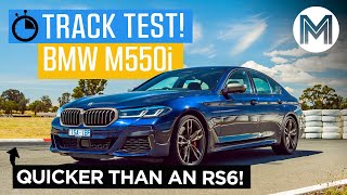 MOTOR SHOOTOUT BMW M550i  MOTOR [upl. by Connors]