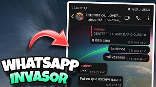 🤣 INVADE NÚMERO novo MELHOR WHATSAPP IMUNE hacker e MUITO MAIS [upl. by Damali]