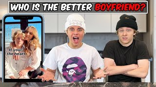 REACTING TO HIS GIRLFRIENDS TIK TOKS WITH ME SHOCKING [upl. by Anitsyrc]