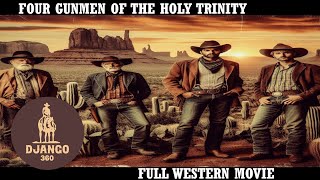 Four Gunmen of the Holy Trinity  Western  HD  Full movie in English [upl. by Karlan]