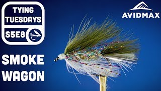 How to tie the Smoke Wagon  AvidMax Fly Tying Tuesday Tutorials [upl. by Rivalee]