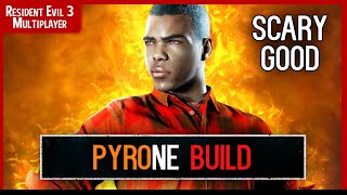 Resident Evil Resistance  PYROne Tyrone Survivor Build  Resident Evil 3 Multiplayer [upl. by Ushijima626]