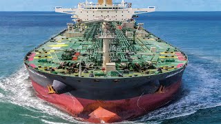 Life Inside Gigantic Tanker Ships Transporting 150 Million Worth of Oil [upl. by Norraa]