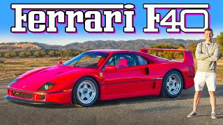 【詳細レビュー】フェラーリ F40 誰もが憧れるスーパーカー！ [upl. by Ardnaeed]