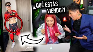 ¡SCAR REACCIONA A TIK TOKS CON EL DETECTOR DE MIRADAS 😡  ANTRAX ☣ [upl. by Eitisahc]