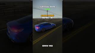 Chance of Survival with Different Vehicles car beamngdrive crash [upl. by Aletse]