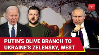 Putins Mega Offer To Ukraine amp Zelensky Will End War Remove Troops If  Russias 5 Demands [upl. by Kristoforo]