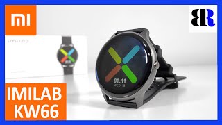 Xiaomi IMILAB KW66 Unboxing  Set Up  Budget Smartwatch [upl. by Luci543]