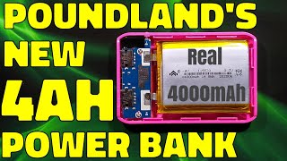 Poundlands new 4000mAh power bank [upl. by Domash]