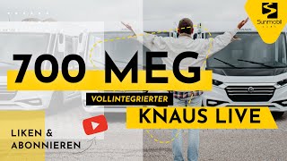 KNAUS LIVE I 700 MEG Modell 2021  Vollintegrierter LIVE IS LIFE 🧬 [upl. by Russell342]