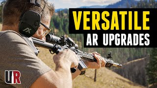 Essential AR15 Upgrades Offset Sights LPVO Lightweight Buttstock [upl. by Aivun]