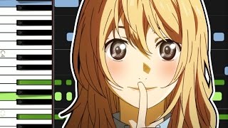 Your Lie in April OP  Hikaru Nara Synthesia [upl. by Lashond113]