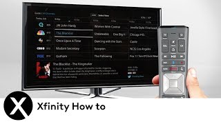 How To Use Your X1 Guide amp DVR [upl. by Ayitahs]