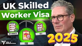 Key Updates to the UK Skilled Worker Visa 2025 What You Need to Know [upl. by Ellehsram]