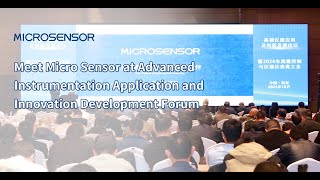 Meet Micro Sensor at Advanced Instrumentation Application and Innovation Development Forum [upl. by Neztnaj40]