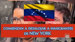 Comienzan a desalojar Migrantes de NEW YORK 🇺🇲🗽🥴🇻🇪 Migración Venezolana [upl. by Aihc193]