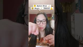 ISNT WORKS 😂 LOL🤣 MATCHES TRICKS ✴️😜🫠 😭 youtubeshorts magic tricks funnymagictricks [upl. by Chin]